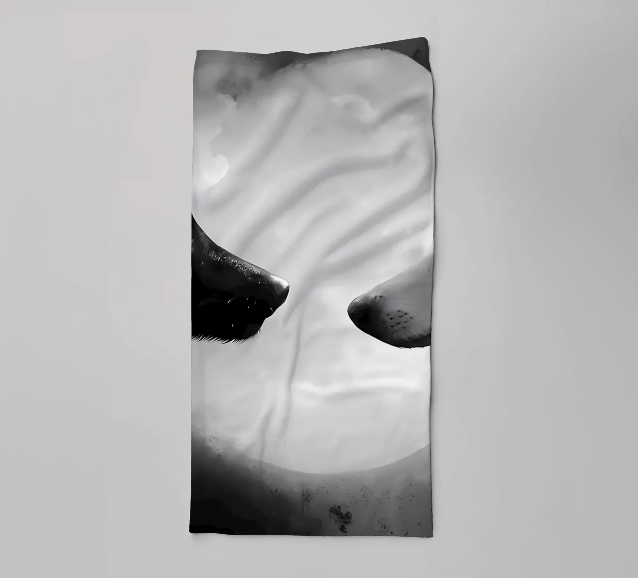 Animale lupo asciugamano da bagno da Pierre Walton