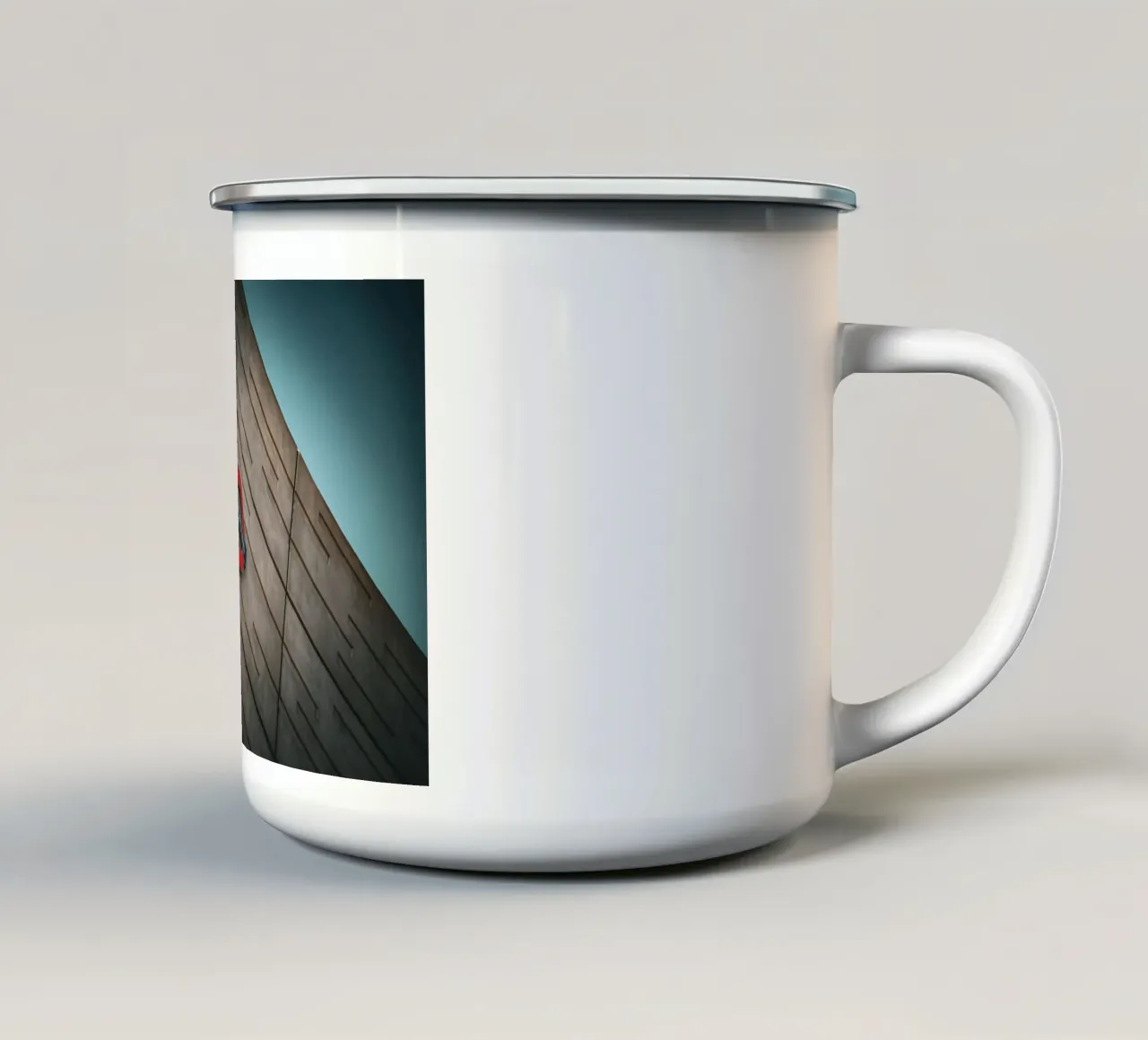 Overground tazza in smalto da Jonas Klein