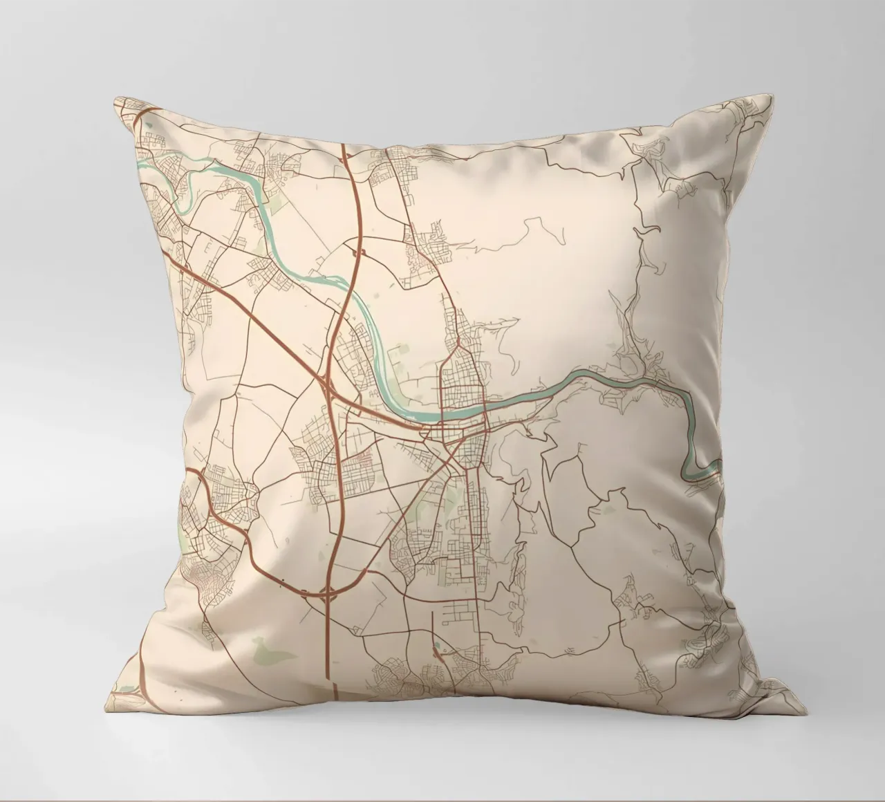 Heidelberg DE decorative cushion by Christopher Adams