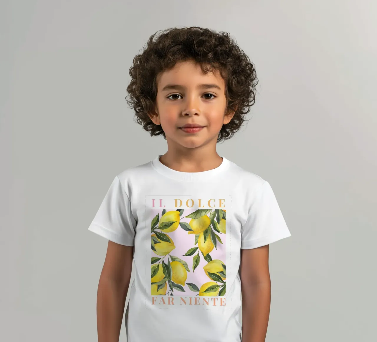 Amalfi Coast Lemon Poster, Lemon Fruit Print, Italy Art kids t-shirt by TheCocktailClub