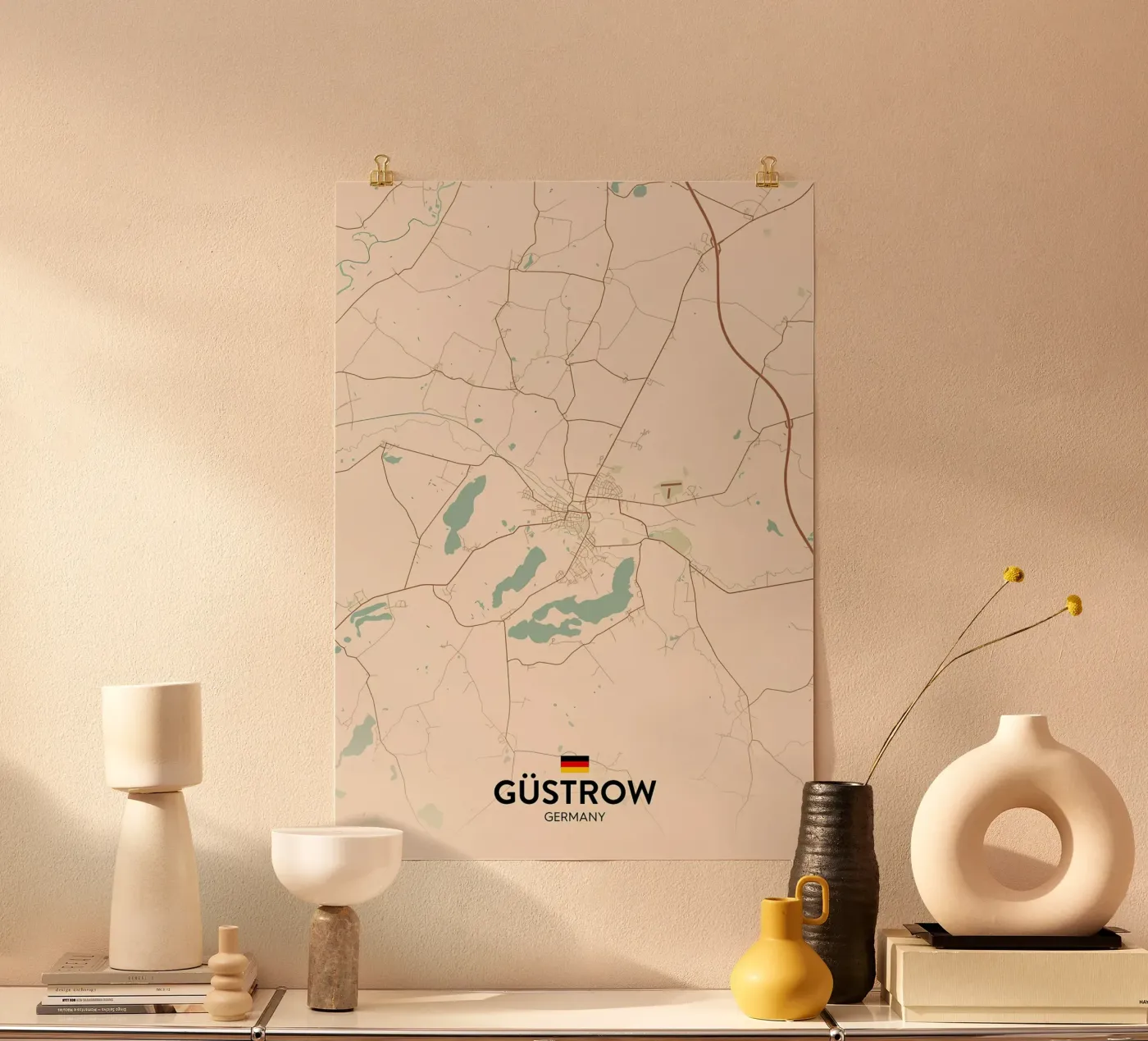 Gustrow DE poster da Christopher Adams