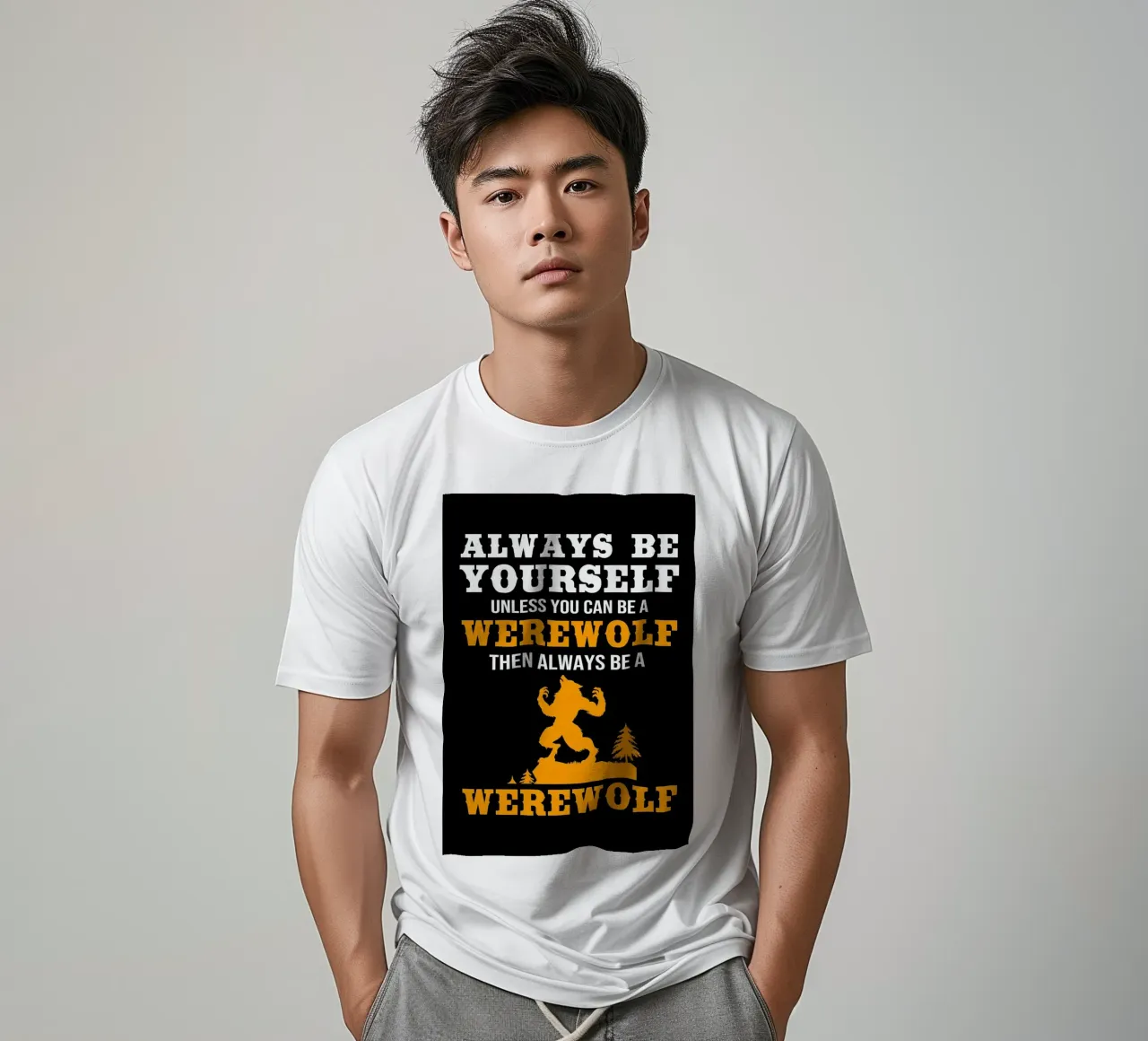 Animale lupo t-shirt da Pierre Walton