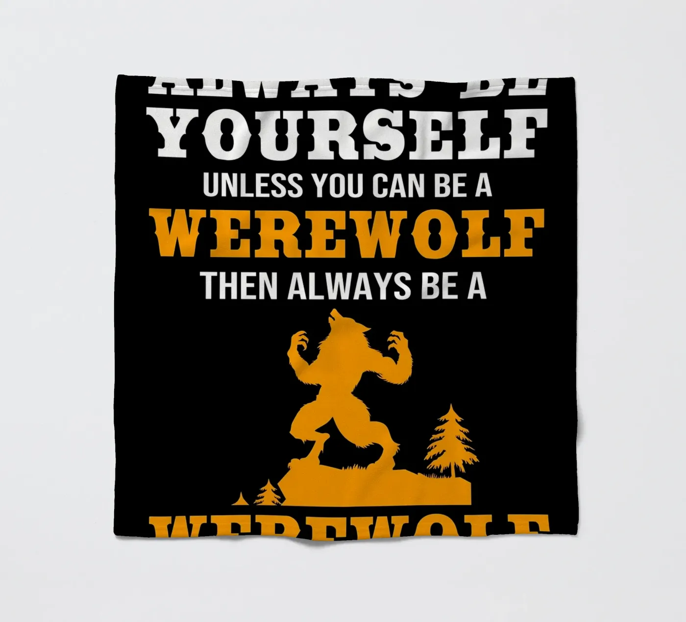 Wolf Tier Fleecedecke von Pierre Walton