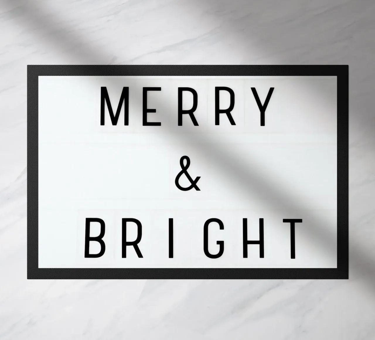 Scatola luminosa Merry X-Mas zerbino da Monika Strigel