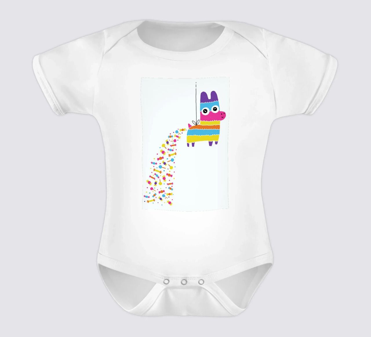 How Candy Is Made body neonato maniche corte da DinoMike