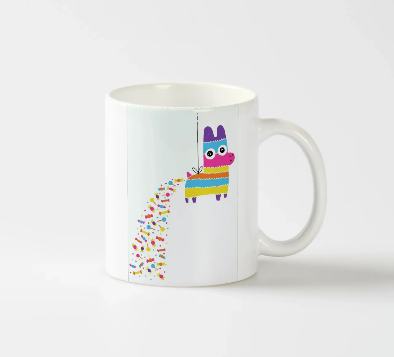 How Candy Is Made ceramic mug by DinoMike