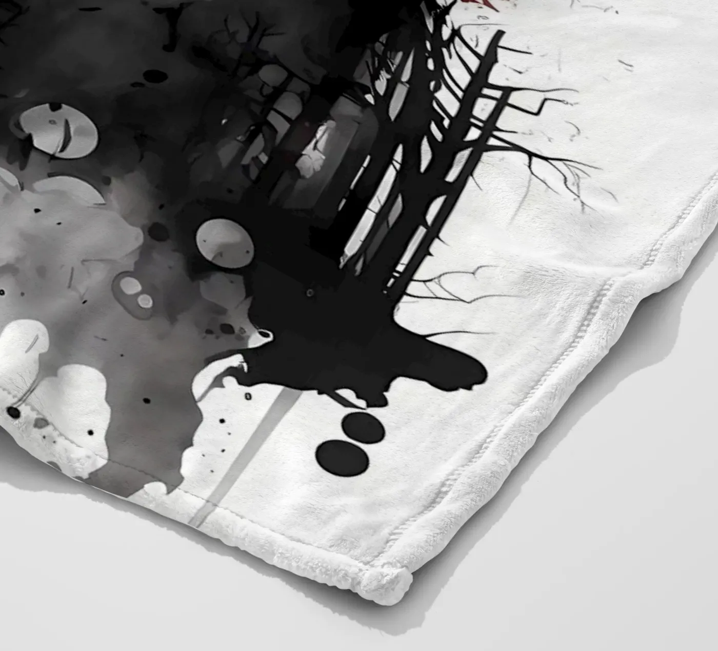 Wolf Dier fleecedeken van Pierre Walton