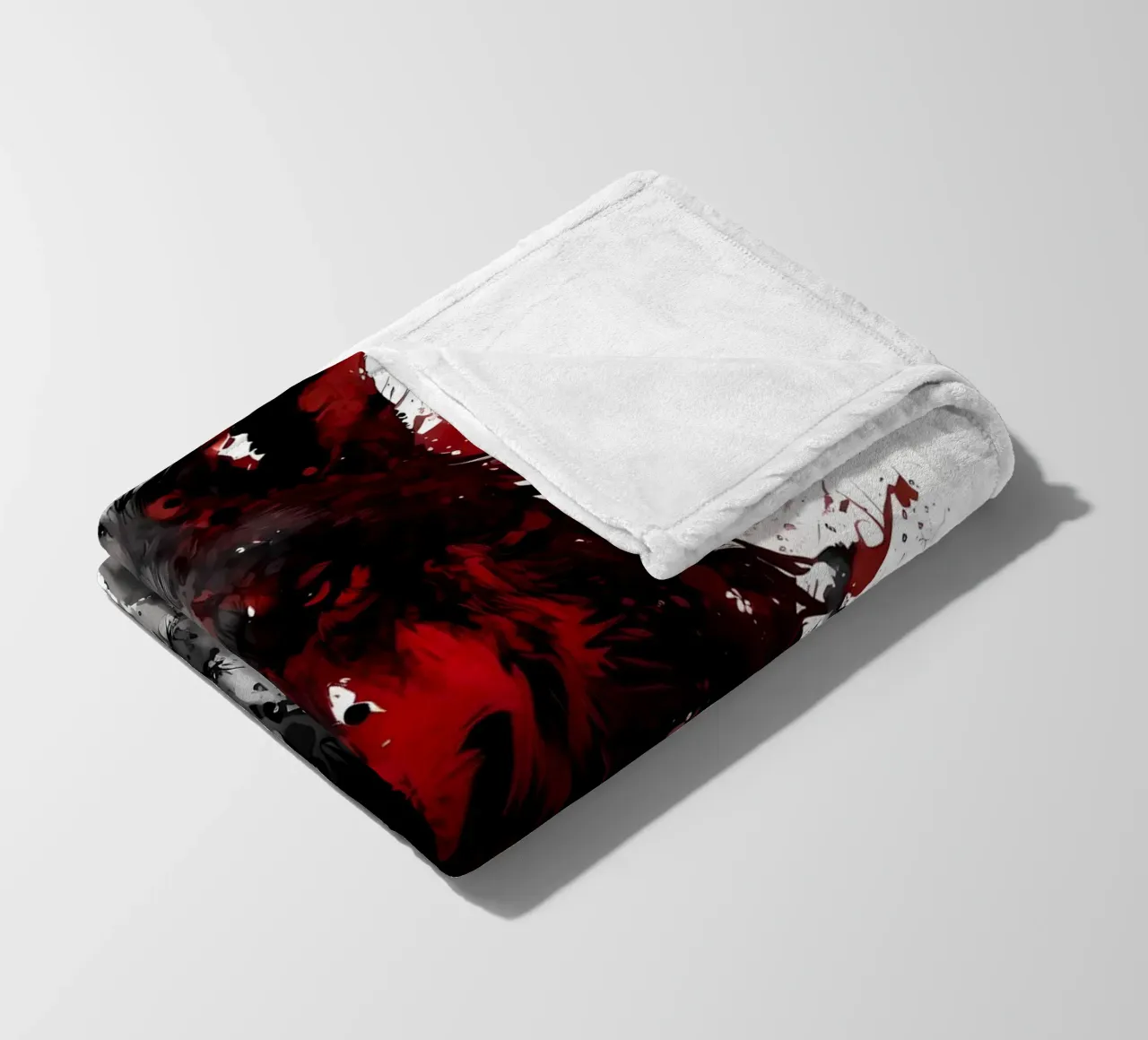 Animale lupo coperta in pile da Pierre Walton
