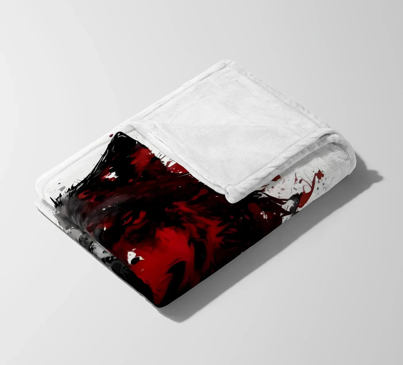 Wolf Dier fleecedeken van Pierre Walton