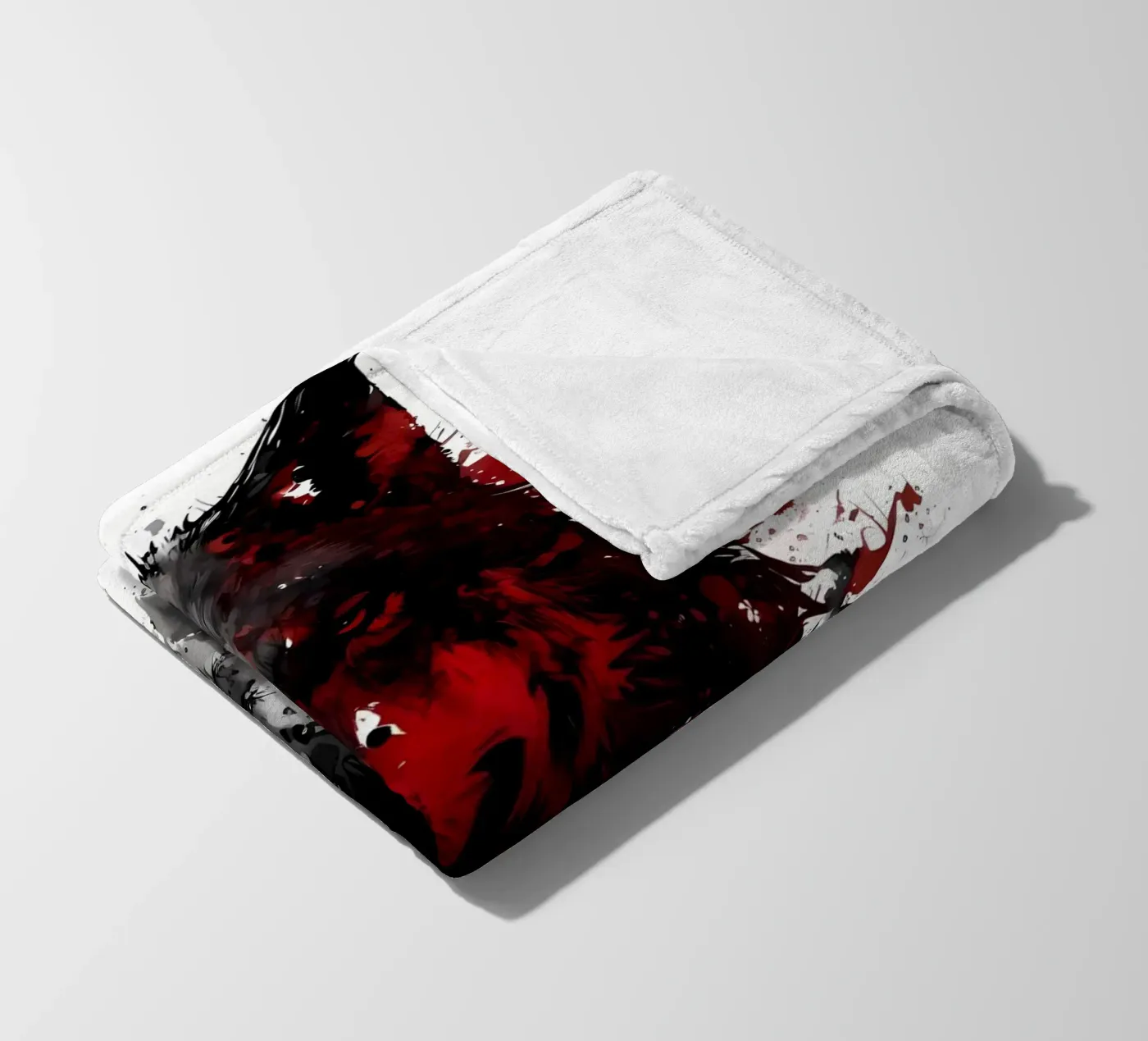 Wolf Dier fleecedeken van Pierre Walton