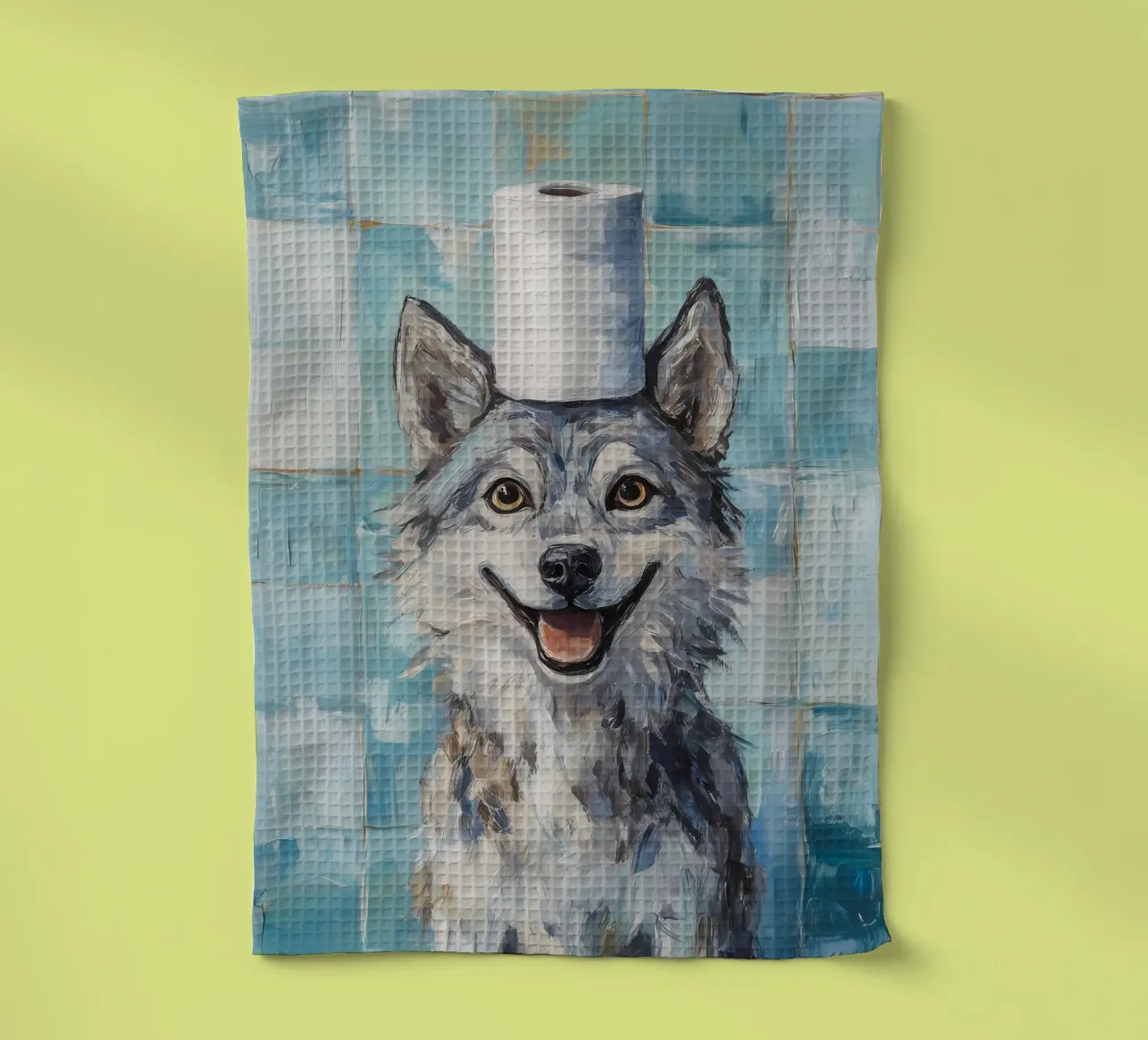 Animale lupo canovaccio da cucina da Pierre Walton