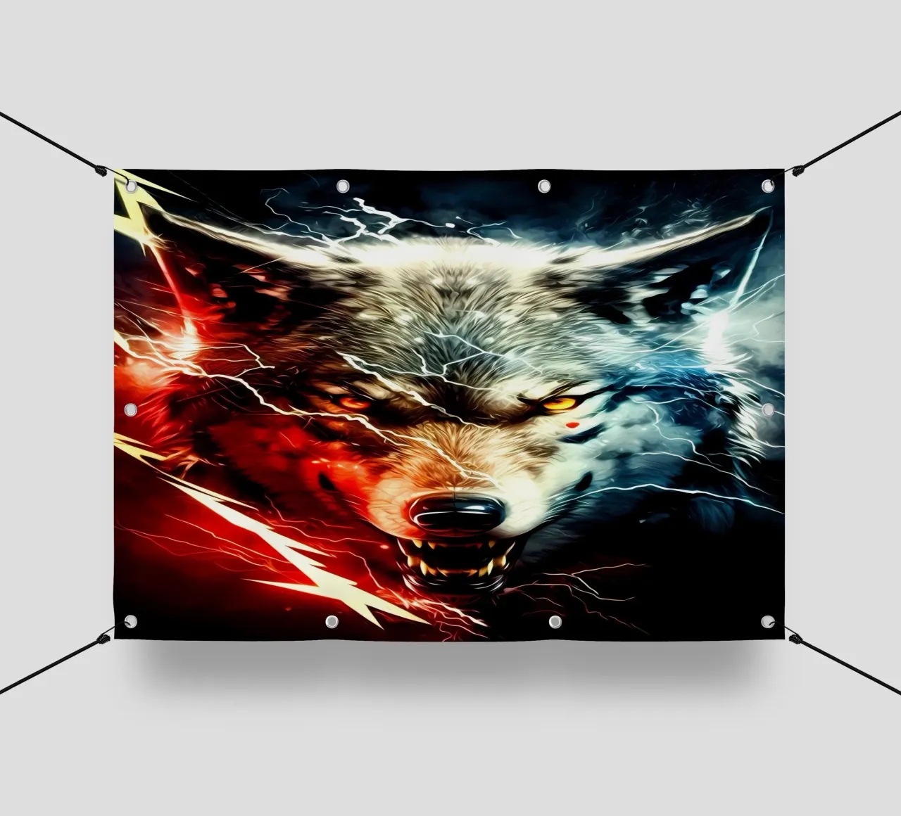 Wolf Animal pvc cover by Pierre Walton