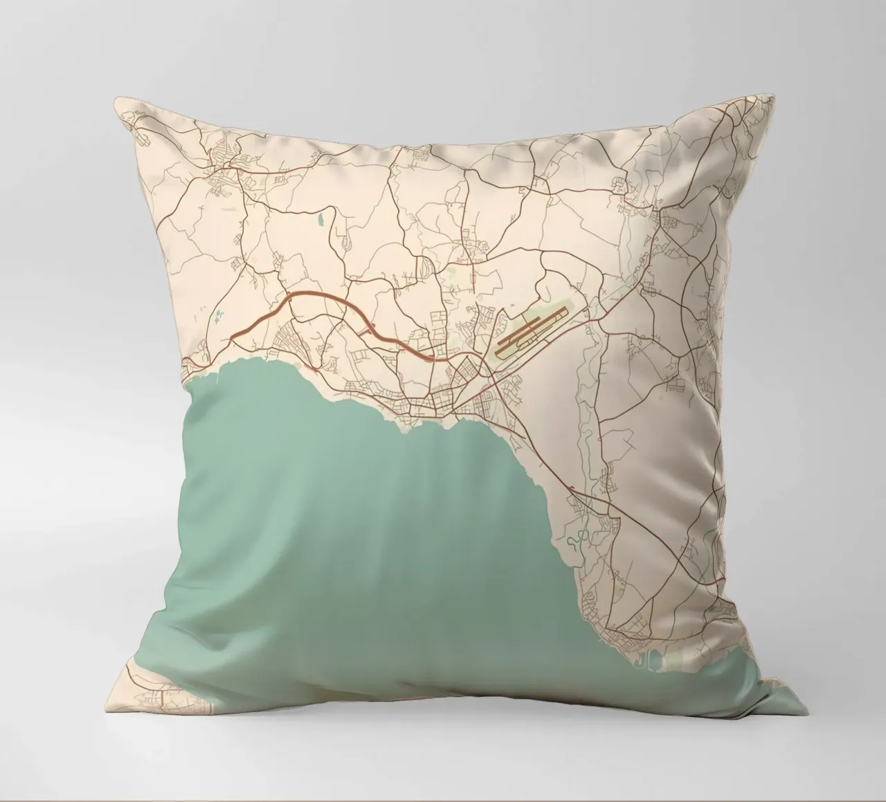Friedrichshafen DE decorative cushion by Christopher Adams