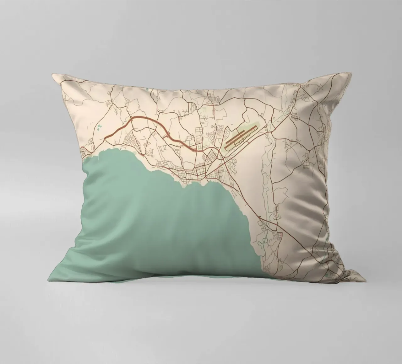Friedrichshafen DE decorative cushion by Christopher Adams