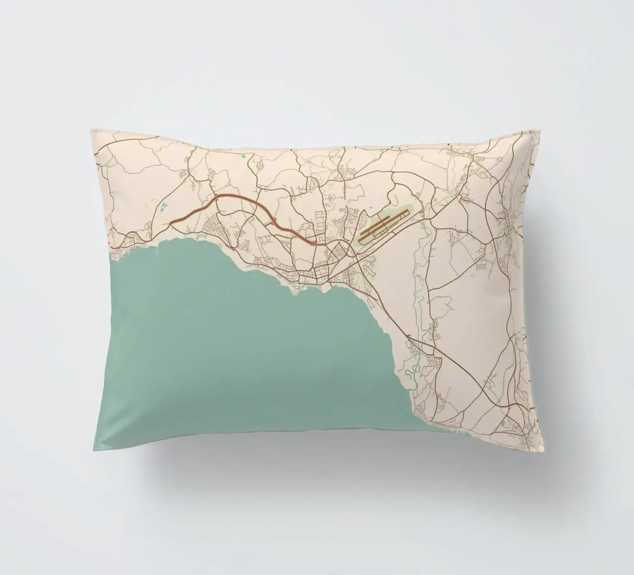Friedrichshafen DE decorative cushion by Christopher Adams