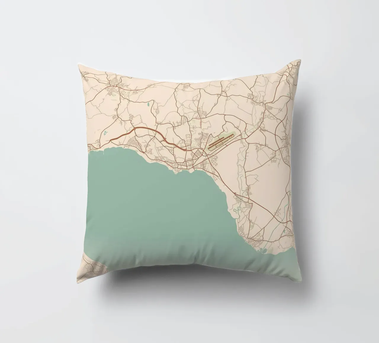 Friedrichshafen DE decorative cushion by Christopher Adams