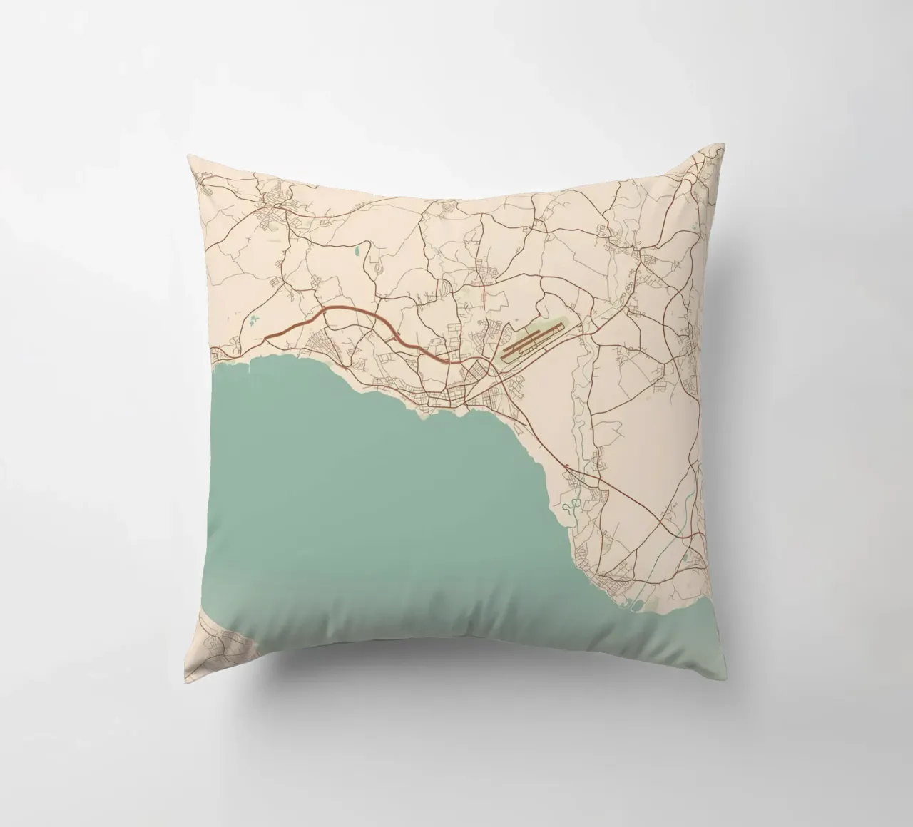 Friedrichshafen DE decorative cushion by Christopher Adams