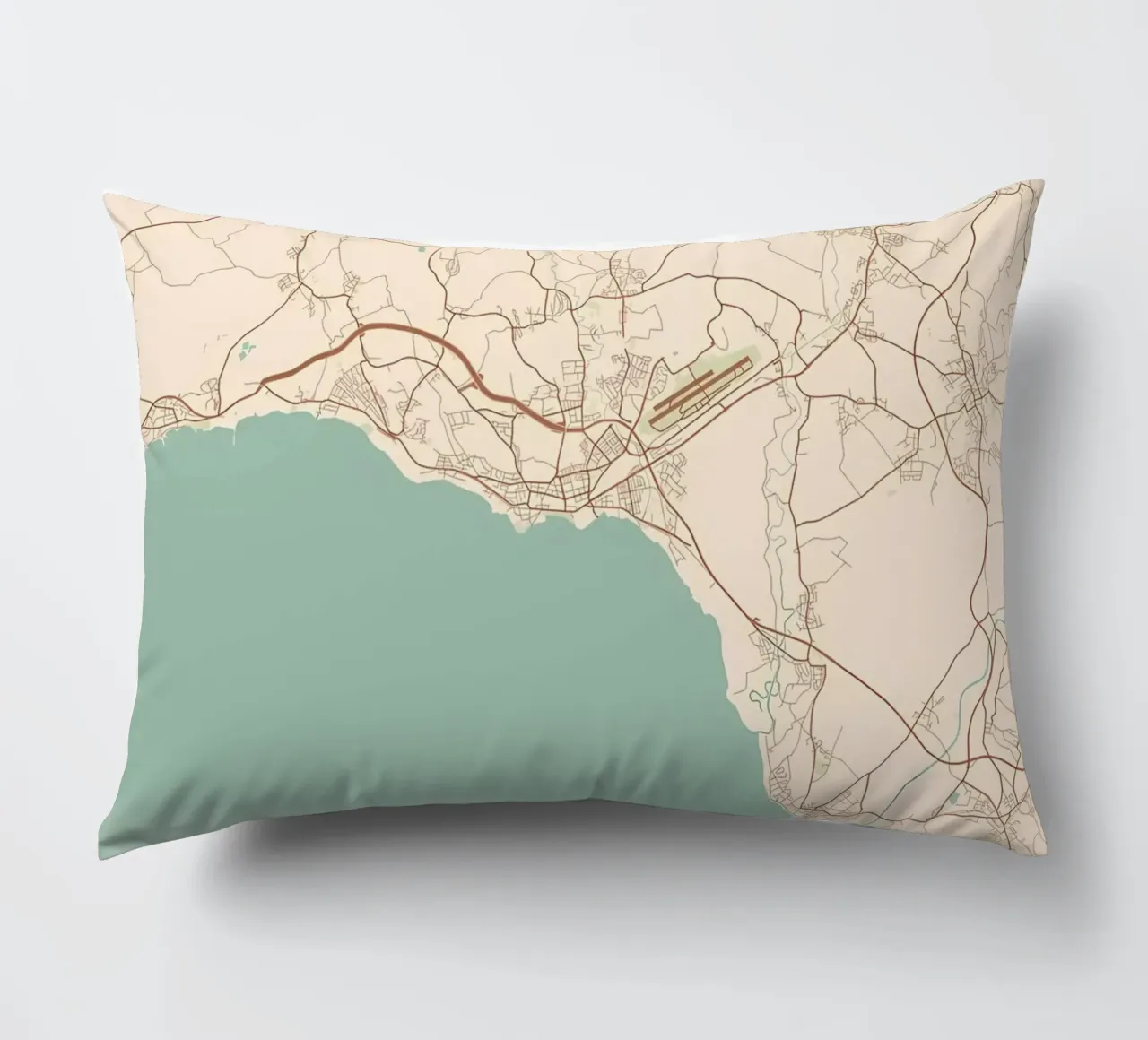 Friedrichshafen DE decorative cushion by Christopher Adams