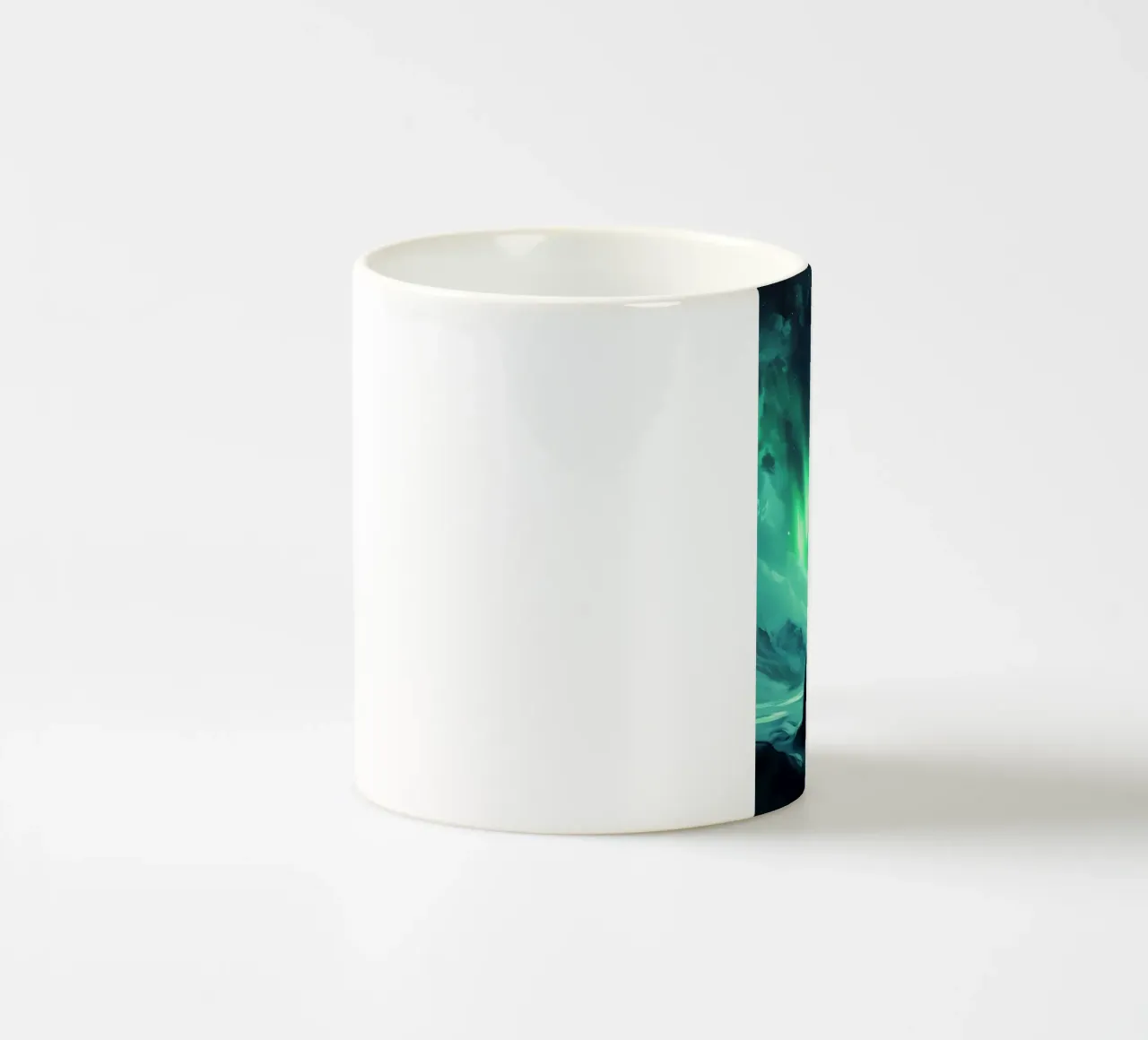 Animale lupo tazza in ceramica da Pierre Walton
