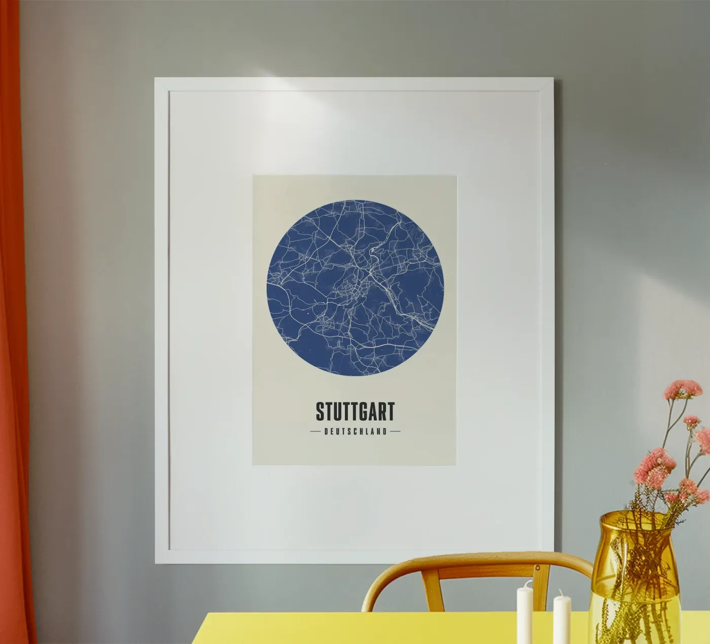 Stuttgart poster by Christopher Adams