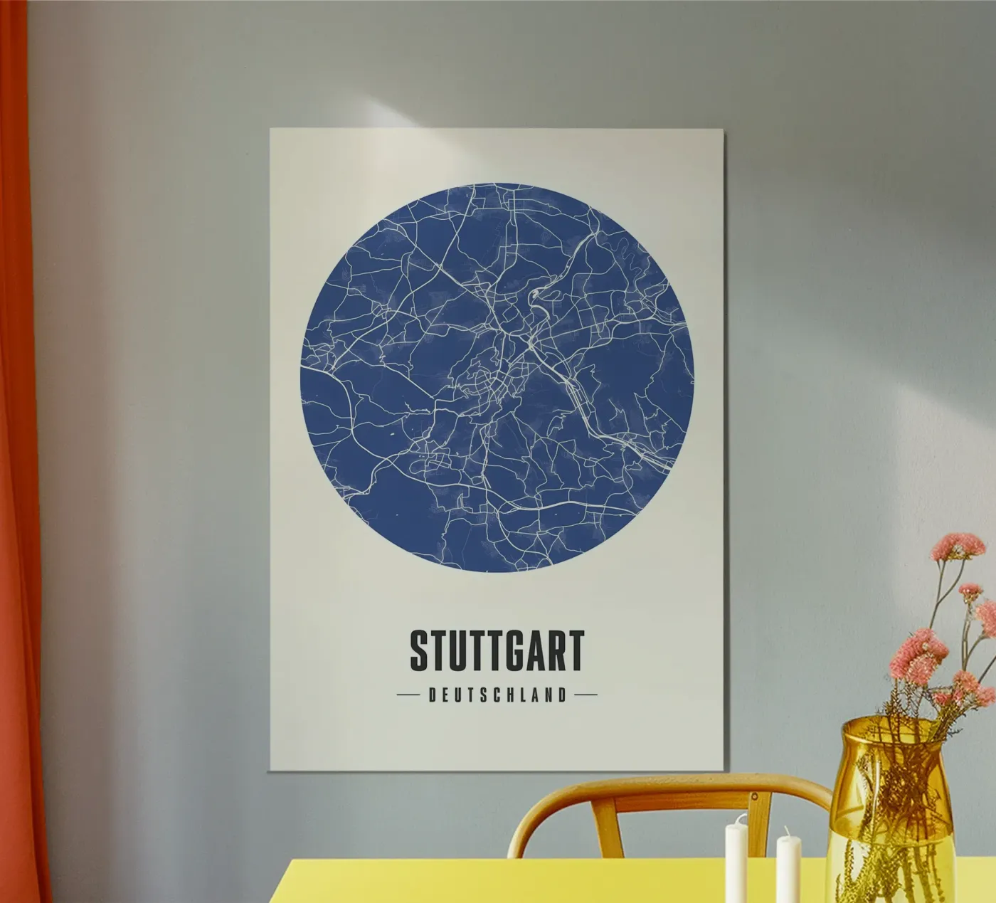 Stuttgart poster by Christopher Adams