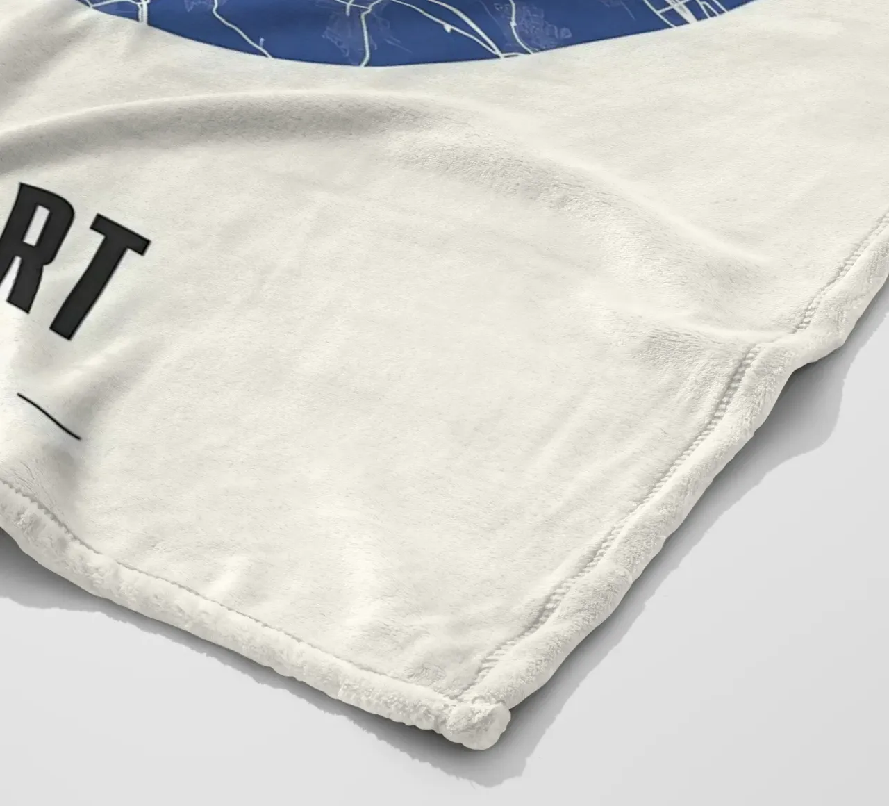 Stuttgart fleece blanket by Christopher Adams