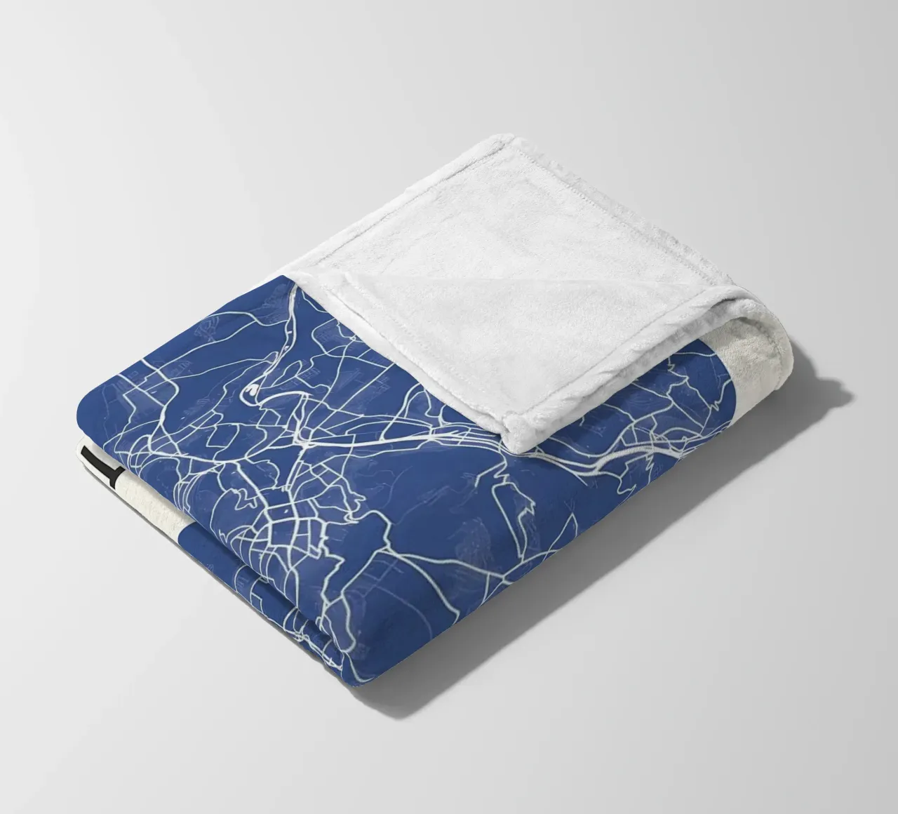 Stuttgart fleece blanket by Christopher Adams