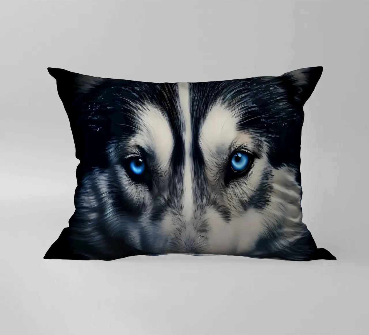 Wolf Animal decorative cushion by Pierre Walton