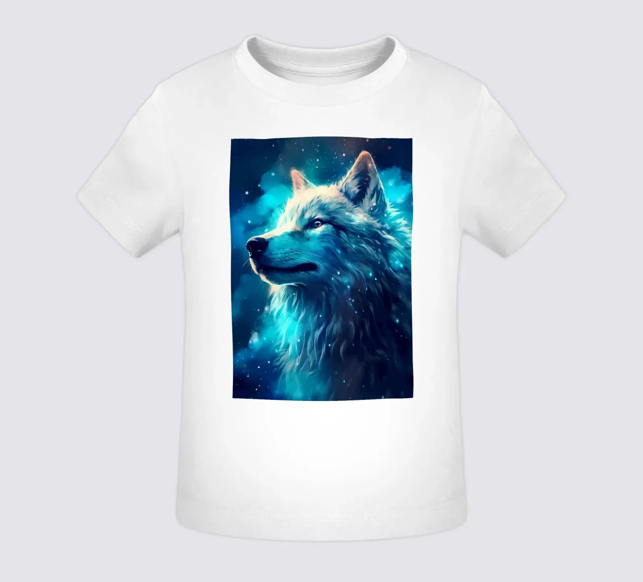 Animal lobo camiseta de bebé de Pierre Walton