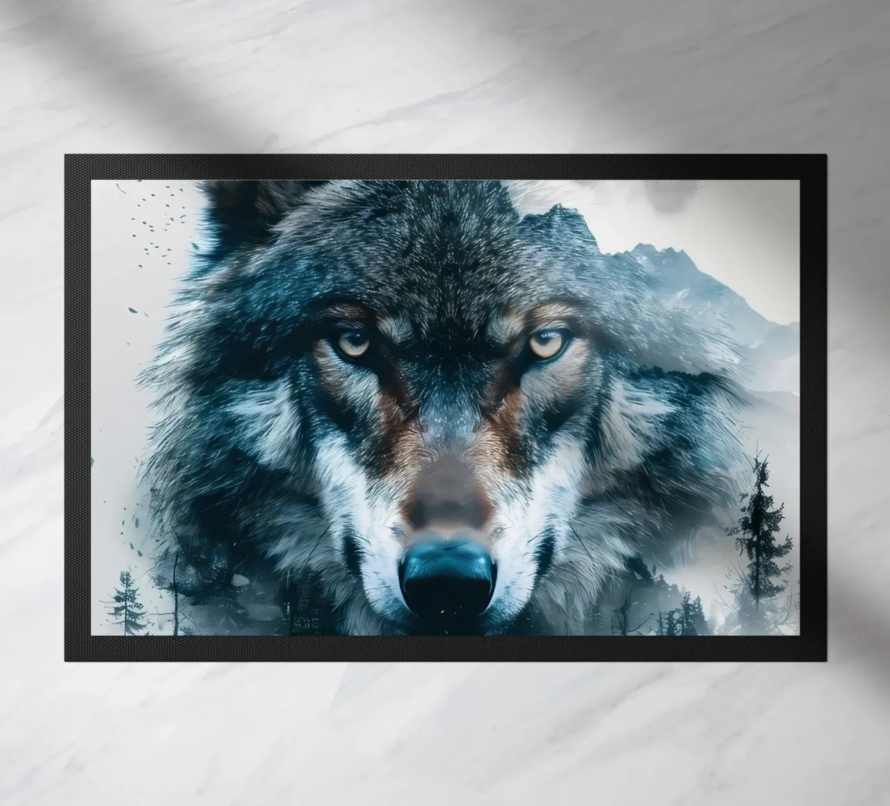 Wolf Dier deurmat van Pierre Walton