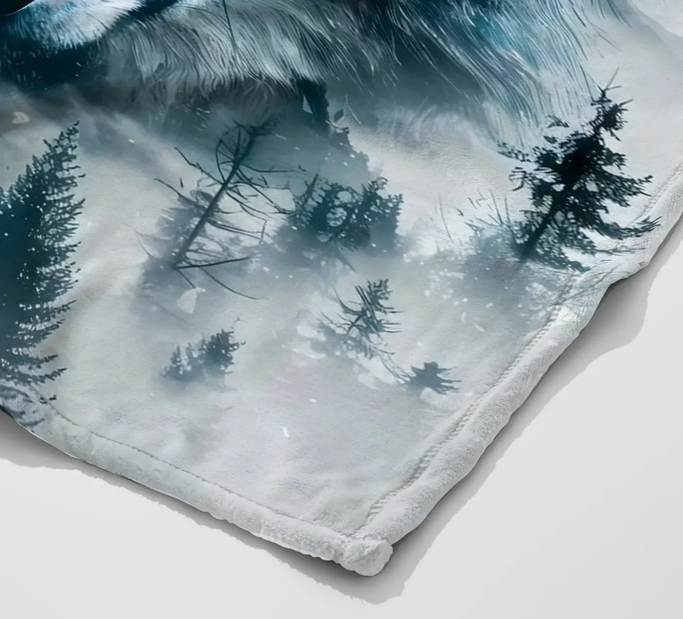 Wolf Dier fleecedeken van Pierre Walton