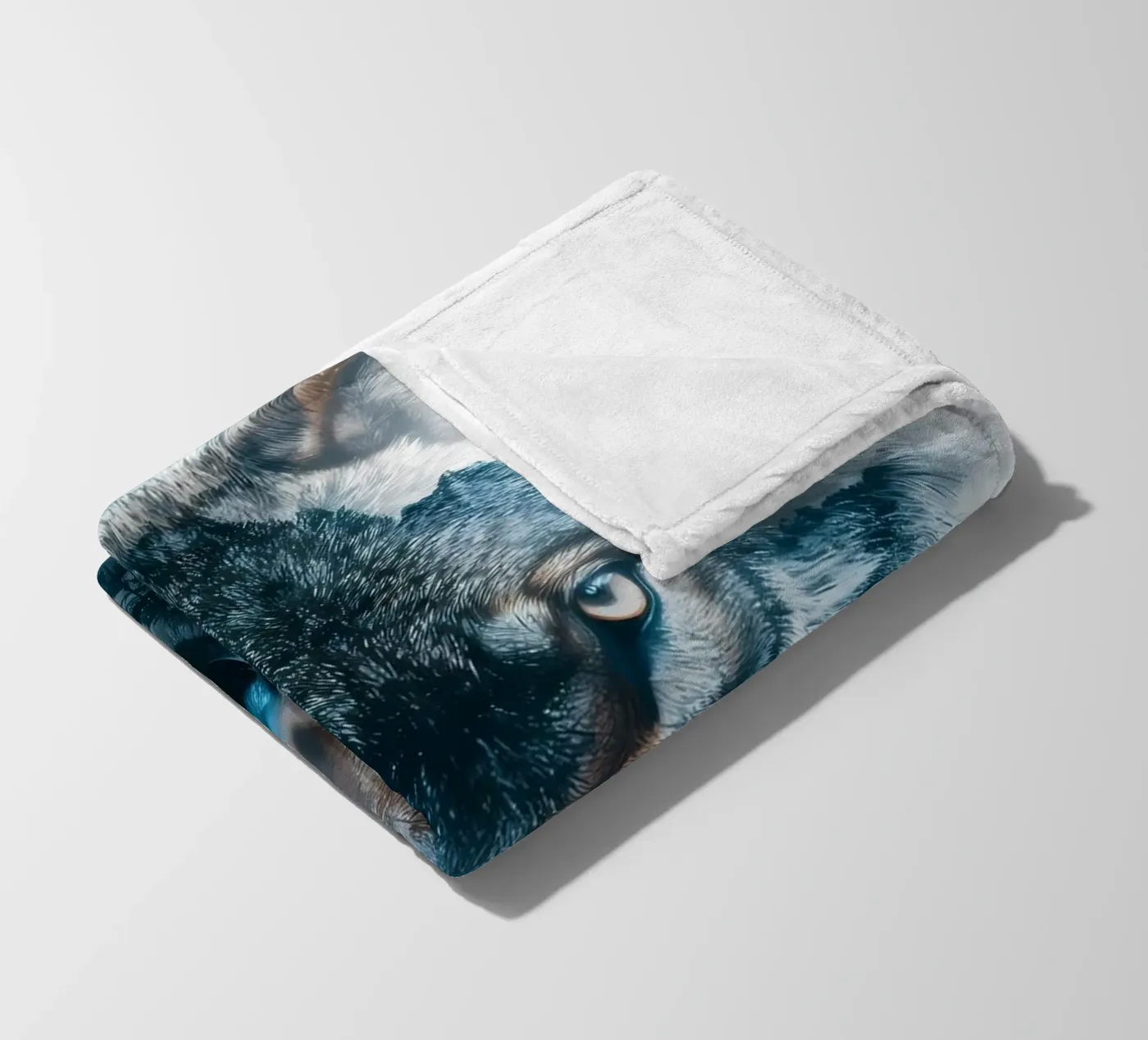 Wolf Dier fleecedeken van Pierre Walton