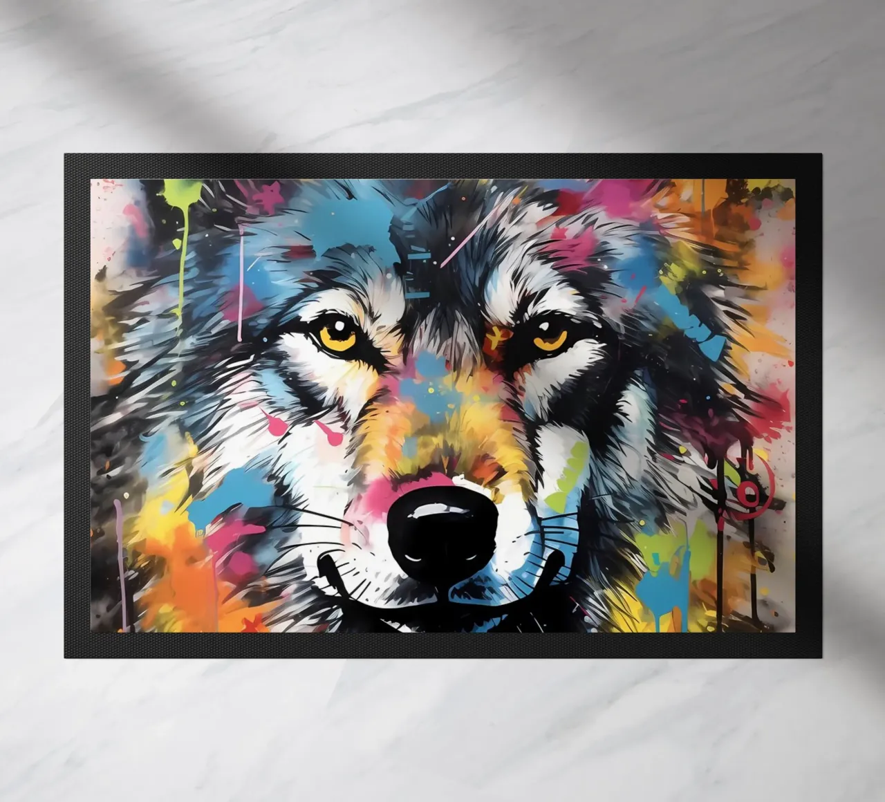Animale lupo zerbino da Pierre Walton