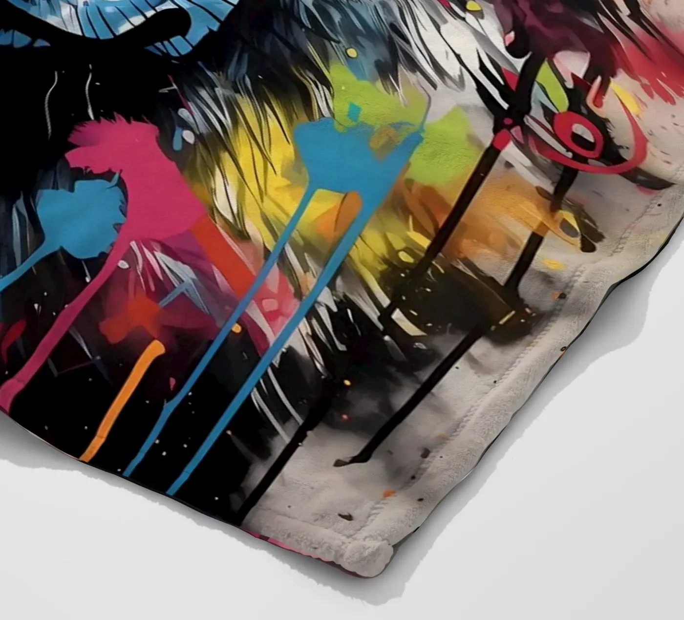 Wolf Dier fleecedeken van Pierre Walton