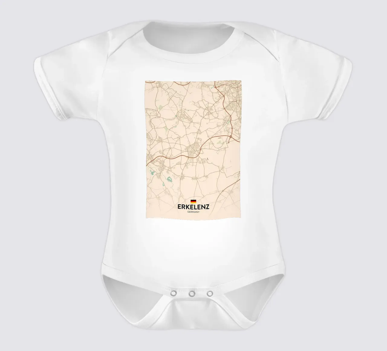 Erkelenz DE short-sleeve baby romper by Christopher Adams