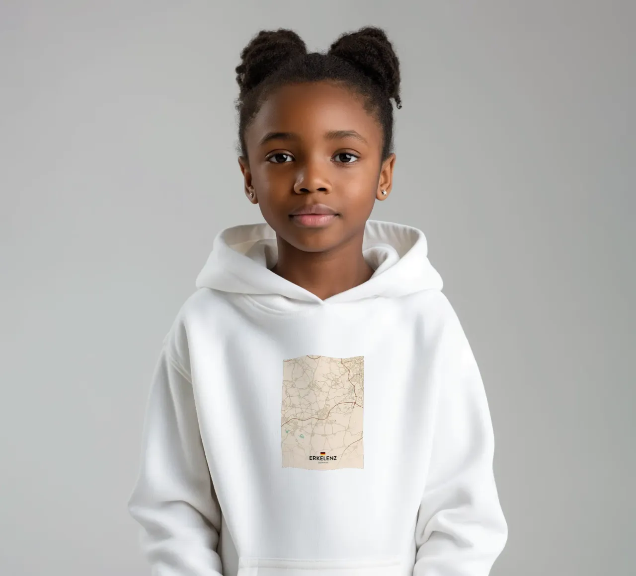 Erkelenz DE kids hoodie by Christopher Adams