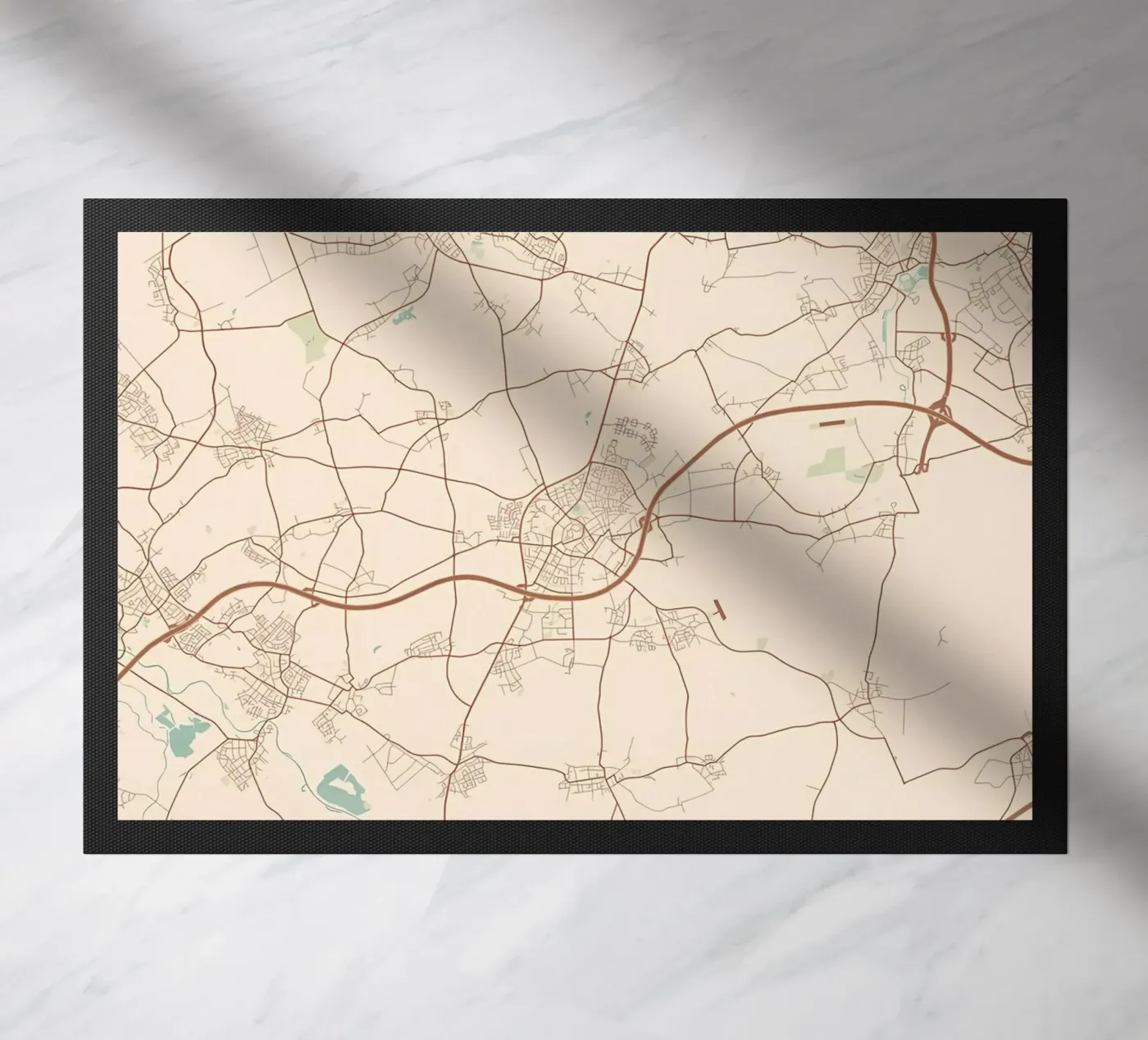 Erkelenz DE doormat by Christopher Adams