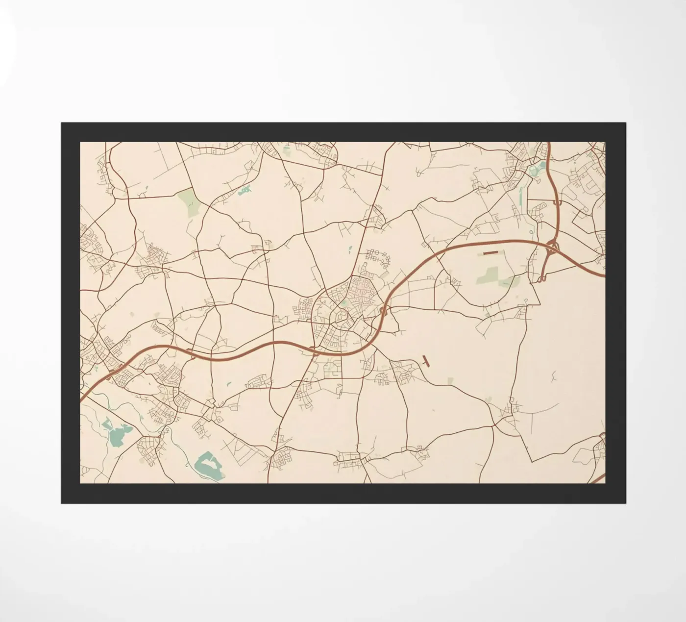 Erkelenz DE doormat by Christopher Adams