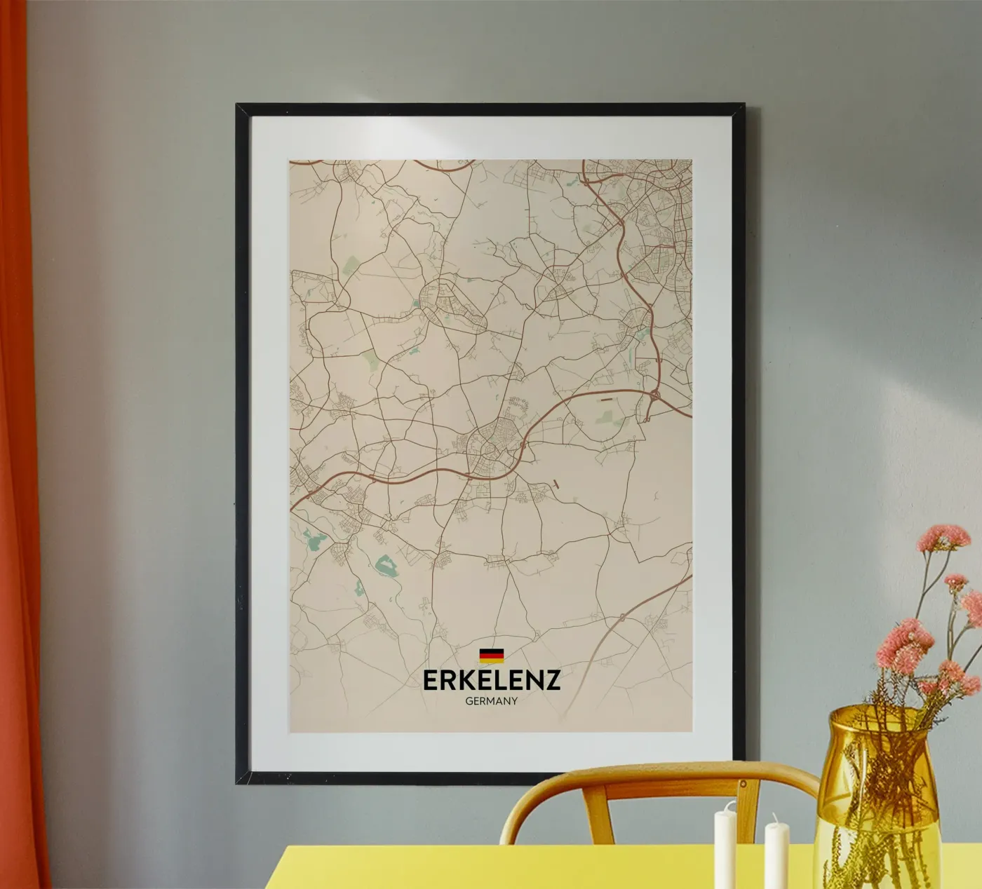 Erkelenz DE Poster von Christopher Adams