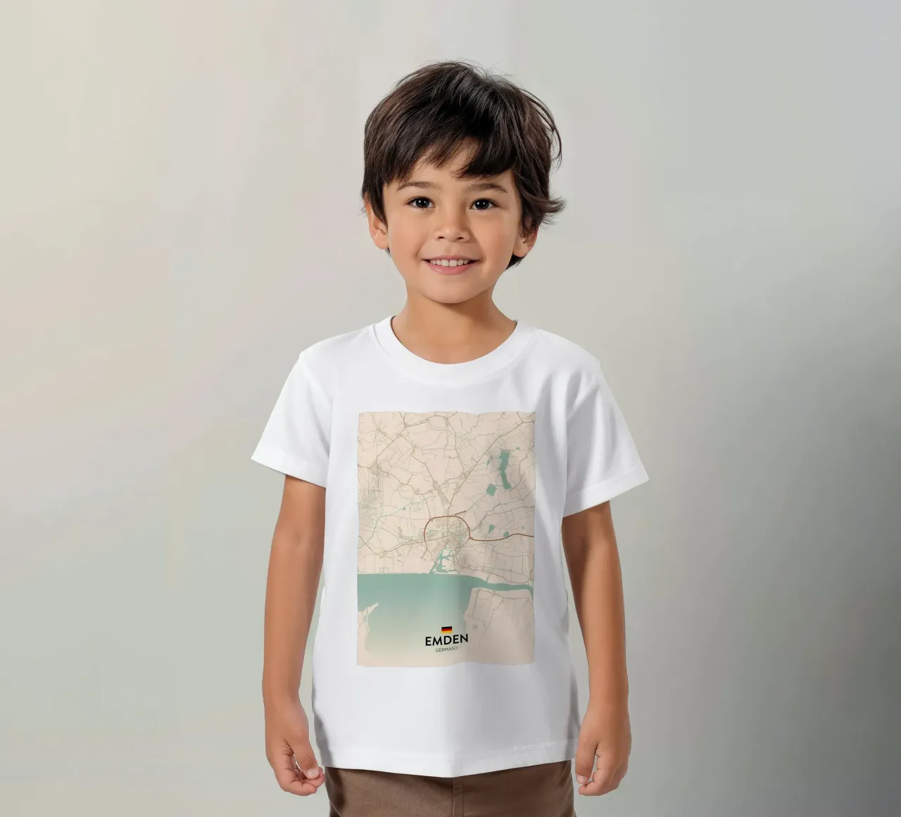 Emden DE kids t-shirt by Christopher Adams