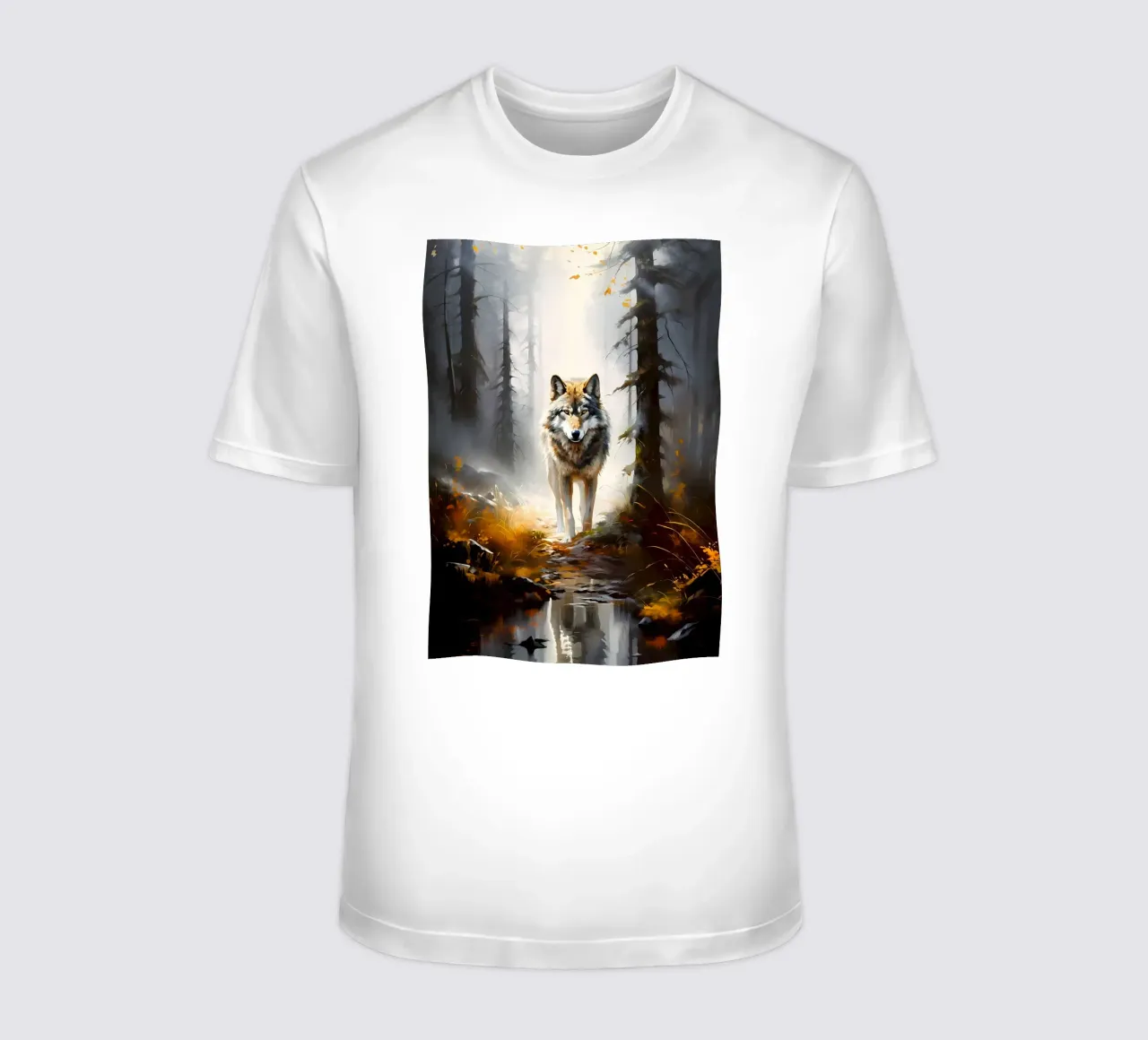 Wolf Animal t-shirt by Pierre Walton