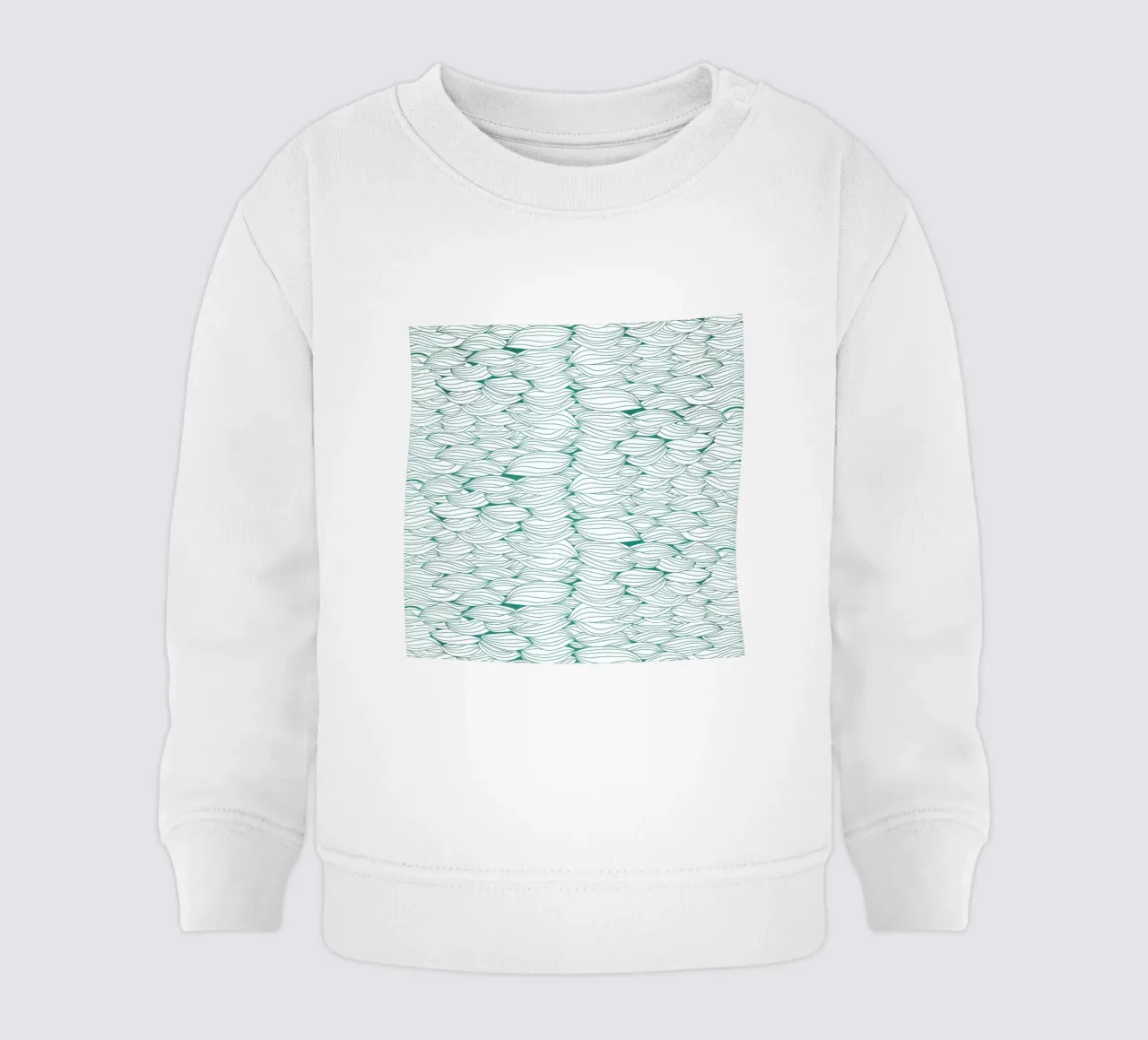 Dancing Feathers felpa neonato da Pom Graphic Design