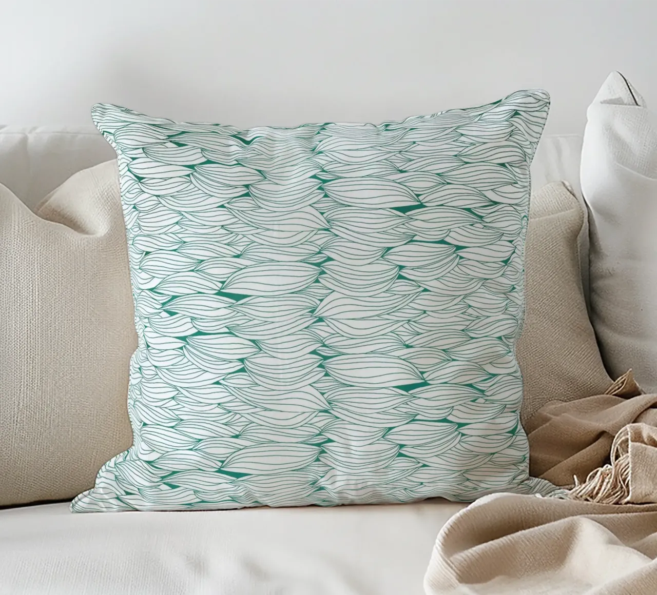 Dancing Feathers cuscino da Pom Graphic Design