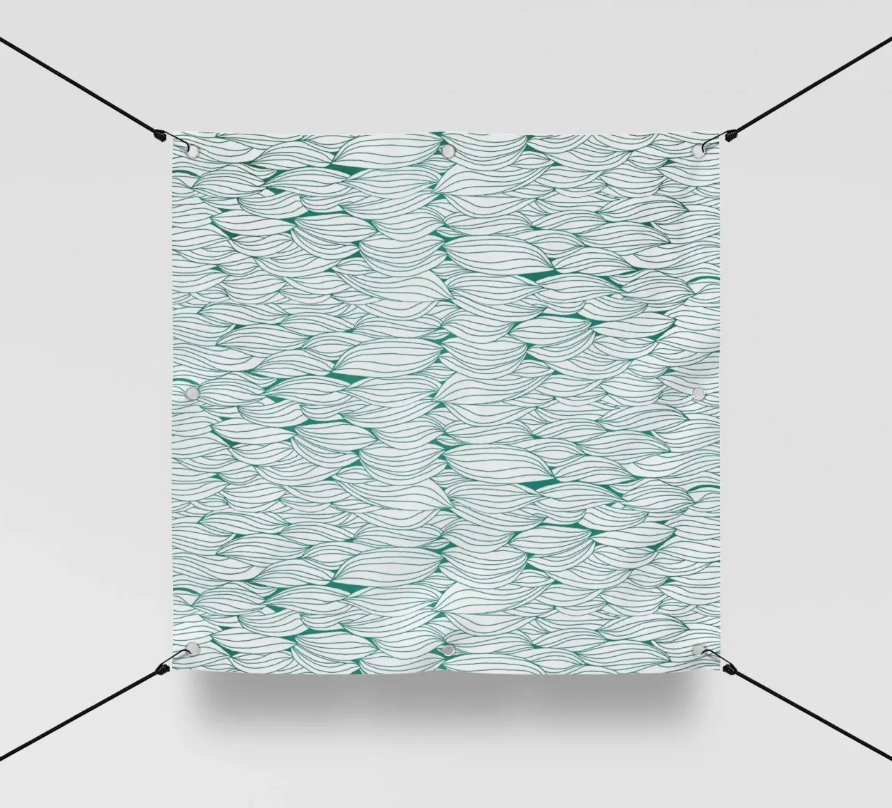 Dancing Feathers telo in pvc da Pom Graphic Design