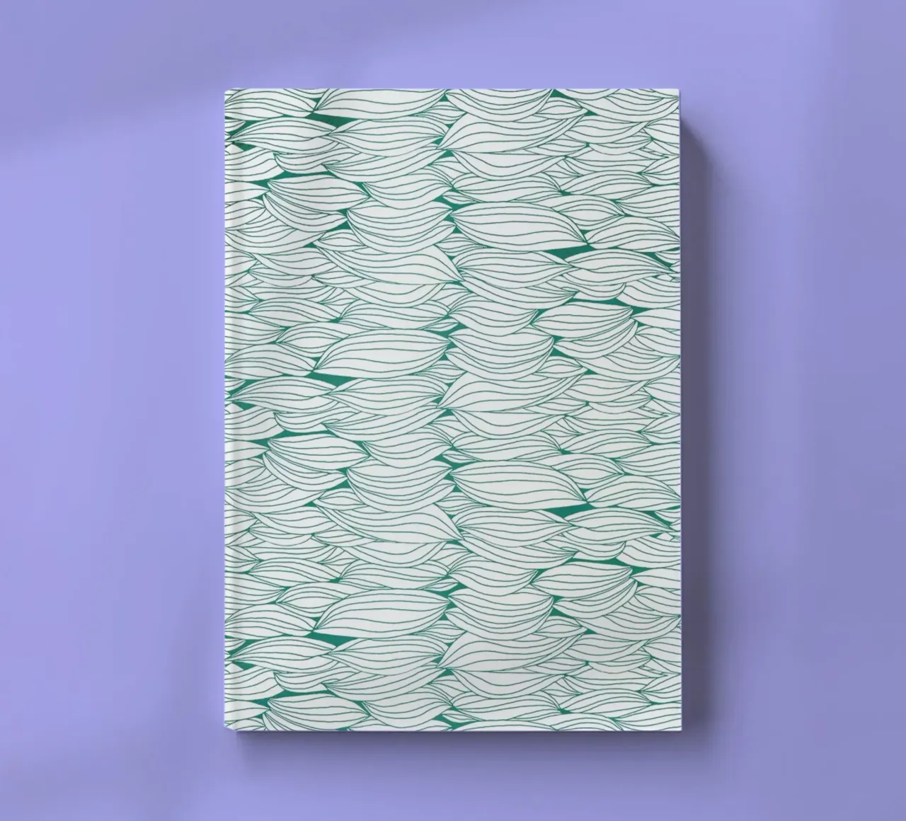 Dancing Feathers notebook by Pom Graphic Design