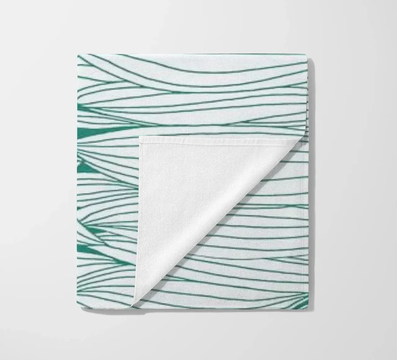 Dancing Feathers telo mare da Pom Graphic Design