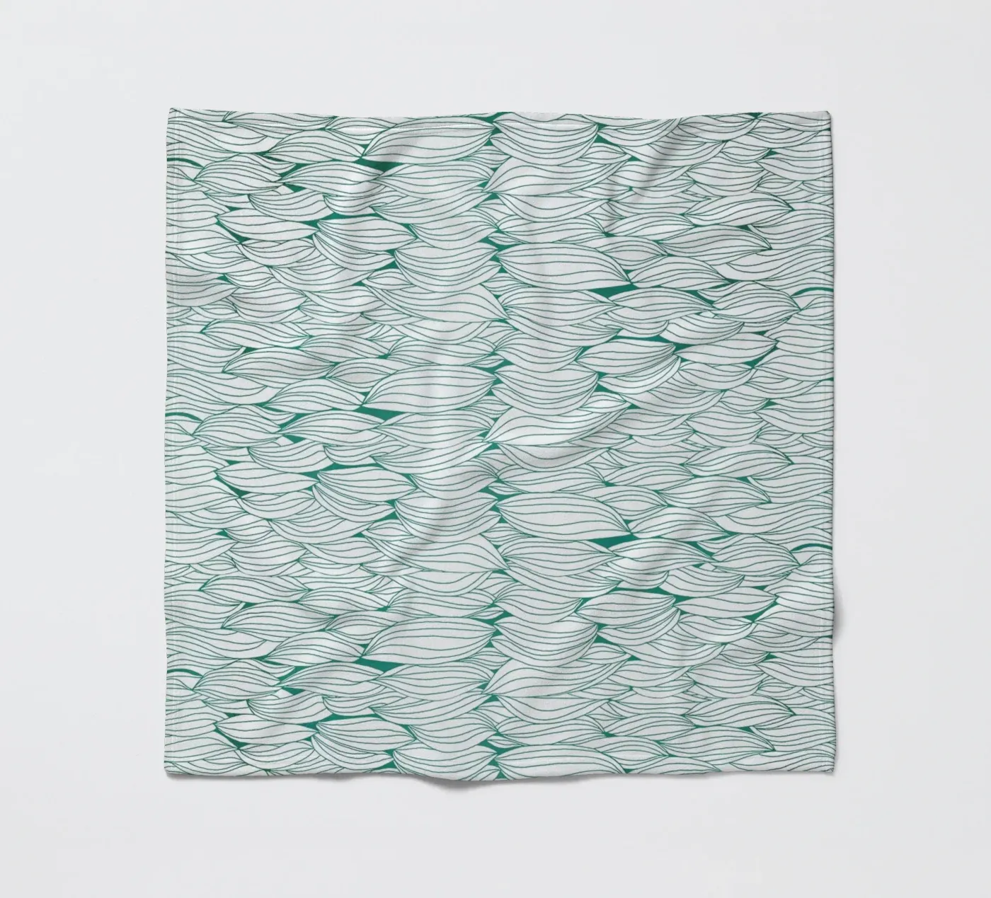 Dancing Feathers fleece blanket by Pom Graphic Design