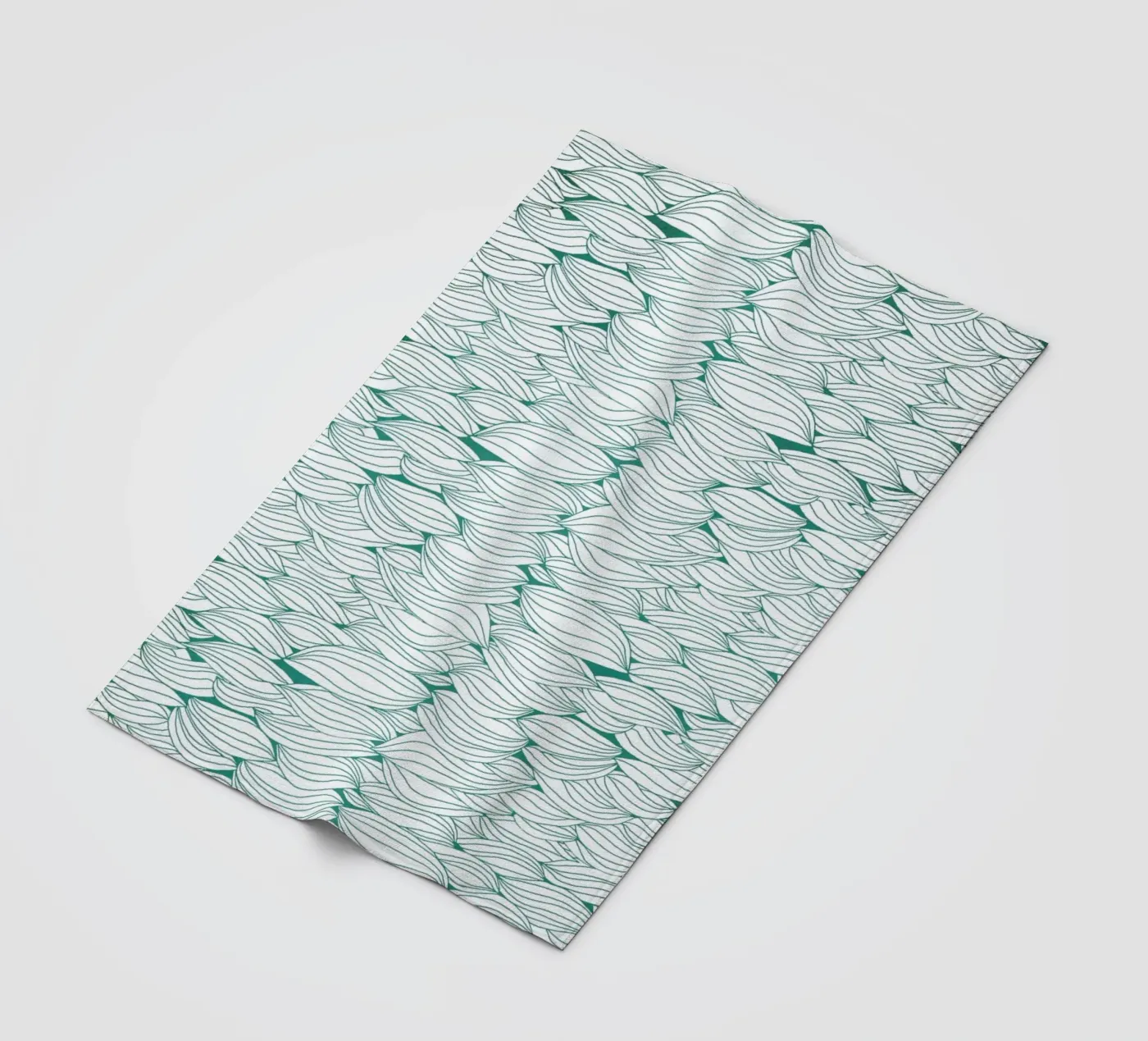 Dancing Feathers fleece blanket by Pom Graphic Design