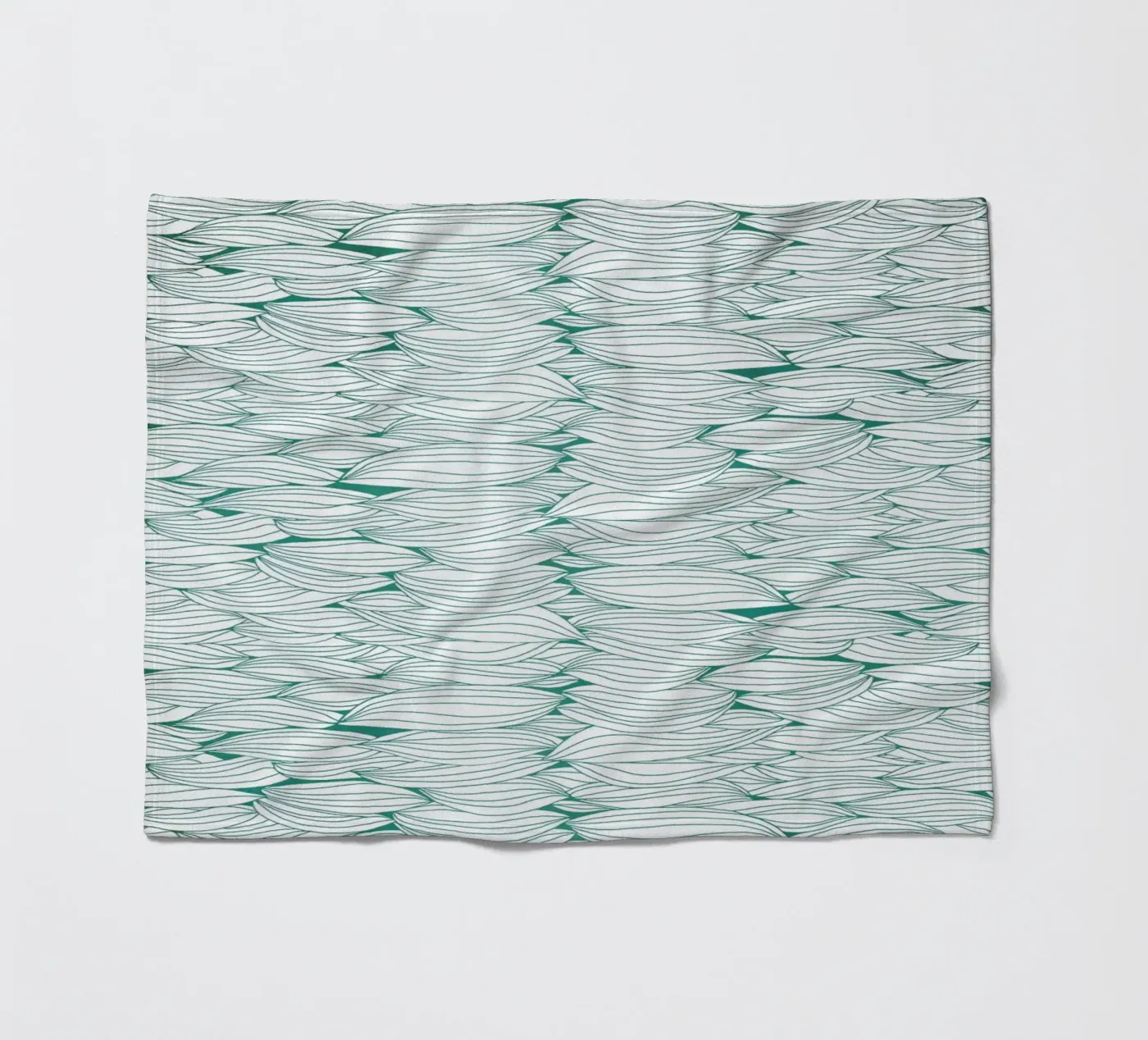 Dancing Feathers Fleecedecke von Pom Graphic Design