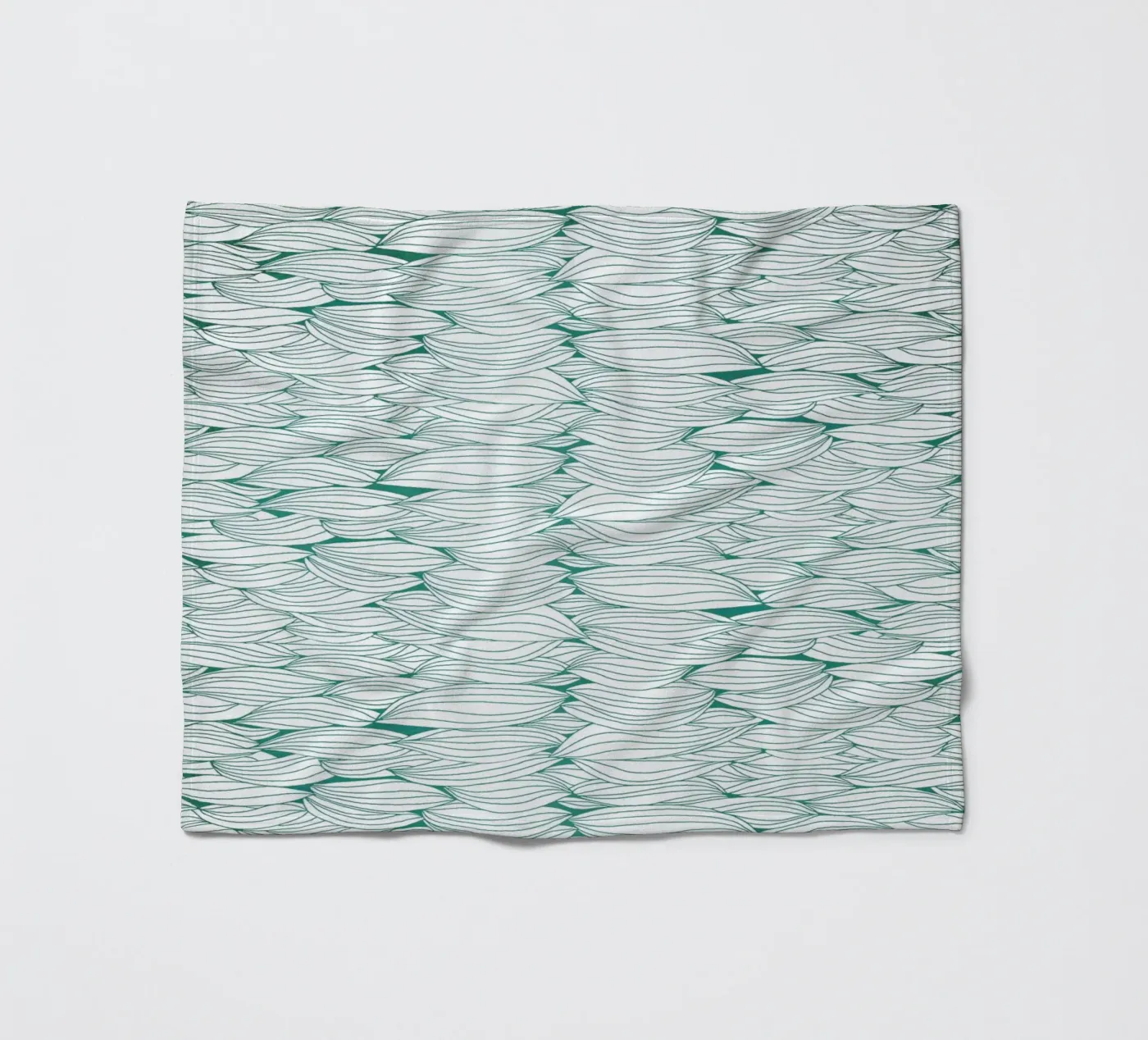 Dancing Feathers Fleecedecke von Pom Graphic Design